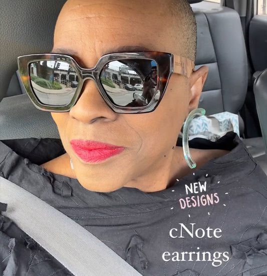 C Note Earrings