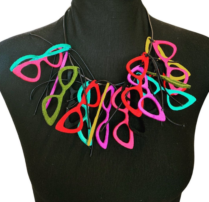 Felt Frames (Eyewear) Necklace