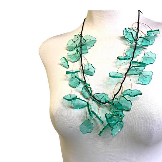 Lucite Kinetics Necklace