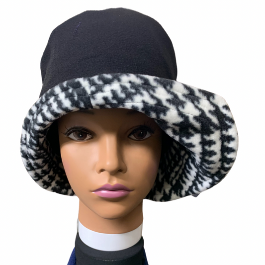 Bucket Hat Houndstooth